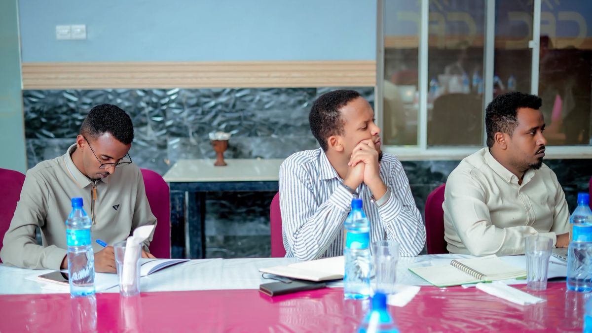 Participants following a role-play